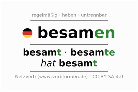 besamen bedeutung